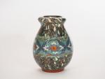 GERBINO. 
Vase ovoide en céramique polychrome de Vallauris.
Signé 
H. 13,5...