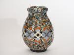 GERBINO.
Vase ovoide en céramique polychrome de Vallauris.
Signé
H. 16,5 cm