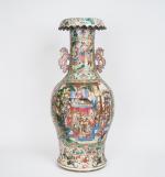 Chine, fin XIXe siècle, 
Important vase de palais en porcelaine...