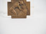 R. LALIQUE.
Médaille en bronze de l'association des dames francaises 1909,...