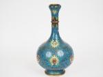 Chine, fin XIXe siècle début XXème siècle
Vase bouteille à col...