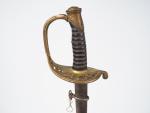 Sabre d'enfant longueur 745 mm imitant un sabre modèle 1845...