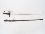 Sabre d'enfant longueur 745 mm imitant un sabre modèle 1845...