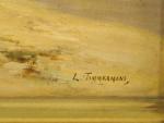L. TIMMERMANS "Plage de Langrune-sur-Mer"
Huile sur toile.
Signée en bas à...