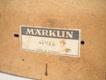MARKLIN en O locomotive 231 noire HR 66/12920 électrique avec...
