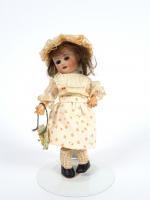 Ravissante et rare poupée entièrement articulée Armand Marseille 1894, yeux...
