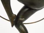 "La danseuse au cerceau"
Sculpture Art déco en bronze à patine...