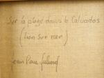 Jean-Pierre DUBORD "Sur la plage dans le Calvados"
Huile sur toile.
Signée...