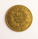 1 pièce de 10 francs or 1862 B