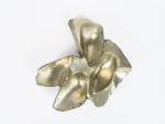 Alicia PENALBA "Composition"
Sculpture en bronze argenté. 
Signée et numérotée 2/8.
H....