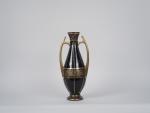 Vase à anses Art déco en porcelaine de Limoges, à...