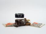 LEITZ. Leica III A, numéro 277427. Objectif Summar 2/5 cm...