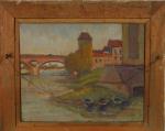 BERTOIN "Toulouse, la Daurade et le Pont Neuf"
Huile sur panneau...