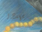 J. BOYE "Nature morte au bouqet de pivoines"
Pastel.
Signé en bas...