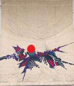 J. BRACHET "Hommage à Yukio Mishima"
Tapisserie.
Epreuve d'artiste n°1.
2,42 x 2,04...