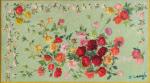 LAUGE Achille, 1861-1944	
"Jeté de roses entouré d'une guirlande de branches...