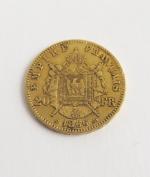 1 pièce de 20 francs or, 1866 B. Frais acheteur...