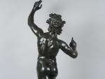 " Faune de Pompéi "
Sculpture en bronze à patine brune....