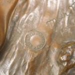 Mathurin MOREAU 
"Sapho"
Sculpture en bronze à patine médaille. 
Signée, marquée...