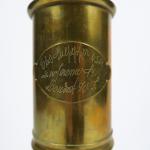 Microscope XIXe monté en lampe, signé Tulpepper à Londres.
H. :...