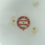 Important service de table Napoléon III en porcelaine blanche et...