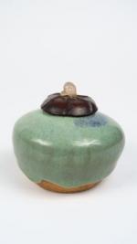 Vase Jun bleu lavande. Ming, XV ème siècle. H. 6