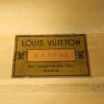 Louis VUITTON. Valise en cuir.
Dim. : 47 x 71 x...