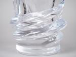 DAUM France. Vase en cristal.
H. 24 cm.