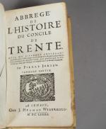 [Protestantisme]. JURRIEU (Pierre). Abrégé de l'histoire du concile de Trente... Genève,...