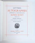 CHARAVAY (Etienne). Lettres autographes composant la collection de M. Alfred BOVET. Paris, Charavay...