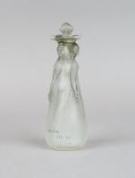Flacon en verre "Leurs ames d'Orsay"
H. 16 cm
(cassé)