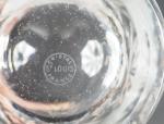 SAINT-LOUIS. 6 verres à whisky en cristal, signés. (une égrenure)