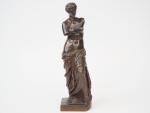 "Vénus de Milo"
Sujet en bronze. 
Réduction Collas. 
H. 30 cm