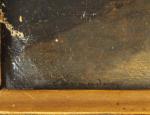 Alphonse LAVAUDAN 
"Visite imprévue"
Huile sur toile. 
Signée en bas à...