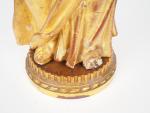 Vierge à l'enfant fin XVIIIème - début XIXème en bois...