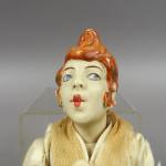 Colombine de Willette, poupée d'artiste circa 1918 en état d'usage,...