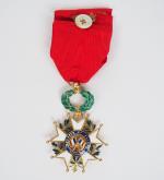 5. Etoile d'officier de la légion d'honneur Troisième République en...