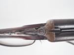 2. Fusil juxtaposé Stéphanois à éjecteurs en calibre 16/65. Arme...