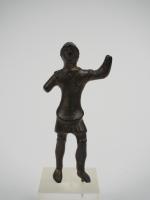Statuette en bronze du dieu Mars cuirassé. Période étrusque (V-IIIe...