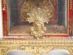 Cartel Napoléon III de style Louis XIV en marqueterie Boulle...