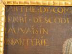 Ecole francaise XVIIIème, suiveur de Ducayer.
'Portrait de dame au collier...