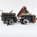 Lot de deux appareils photographiques KODAK folding :
KODAK MODELE 42...