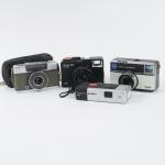 Lot de 3 appareils photographiques :
KODAK CAMARA INSTAMATIC
AGFAMATIX 508 POCKET
AGFA...