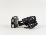 Deux caméras : 
- Kodak, Ciné-kodak Royal Magazine 16 mm....