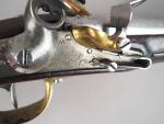 Rare pistolet de cavalerie Francais modèle AN IX, fabrication Maubeuge...