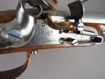 Pistolet réglementaire d'officier modèle 1816 à silex, fabrication, comme en...