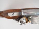 Pistolet réglementaire d'officier modèle 1816 à silex, fabrication, comme en...