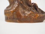 BLONDEL.
"La muse"
Sculpture en bronze à patine médaille.
Signée. 
H. 27 cm
numérotée...