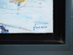 FUSARO.
"Paris, les bords de Seine".
Huile sur toile, signée en bas...