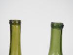 Petite bouteille d'armagnac H. 17,5 cm
- deux bouteilles XVIIIème XIXème...